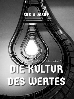 cover image of DIE KULTUR DES WERTES